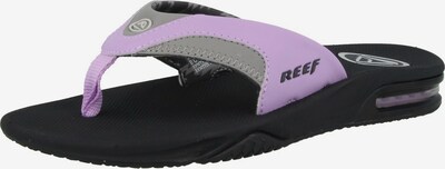 REEF Strand-/Badeschuh ' Fanning ' in grau / flieder / schwarz, Produktansicht