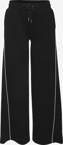 BUFFALO Regular Trousers in Black: front