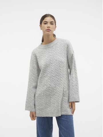 VERO MODA - Pullover 'HEIDI' em cinzento