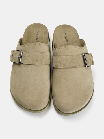 Sabots Pull&Bear en beige
