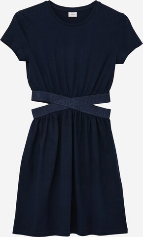 s.Oliver Dress in Blue: front