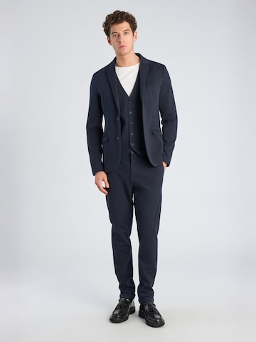 Lindbergh - Ajuste estrecho Chaqueta tipo saco para negocios en azul