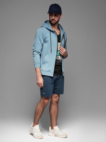 Ombre Loose fit Trousers in Blue