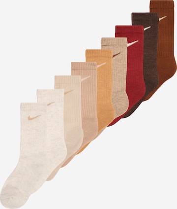 Nike Sportswear Nogavice | bež barva: sprednja stran