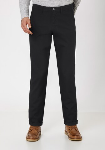 REDPOINT Slim fit Chino Pants in Grey: front