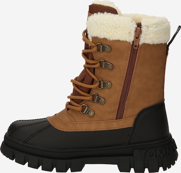 TOMMY HILFIGER - Bota de neve em castanho