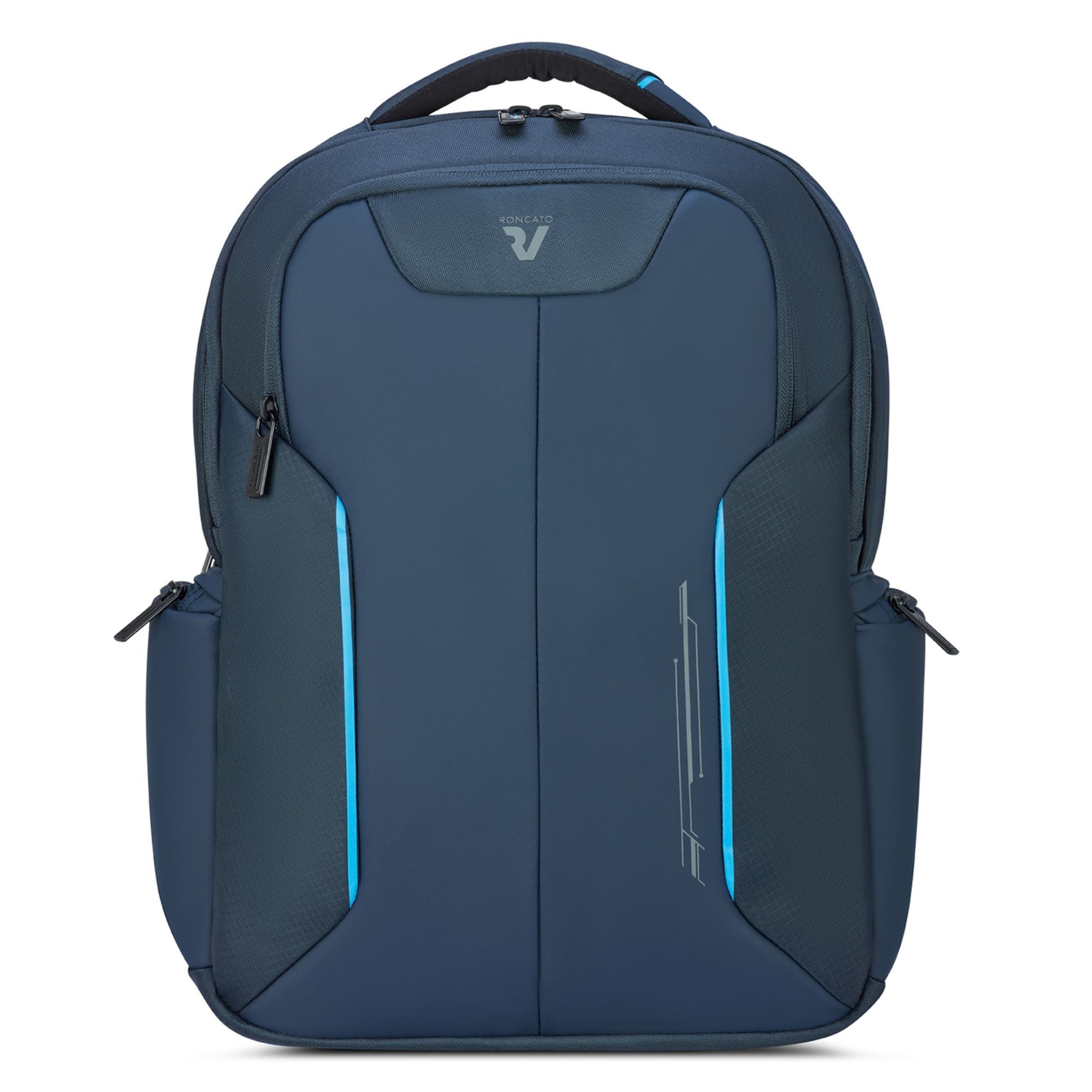 Roncato Backpack 'Interface' in Blue: front