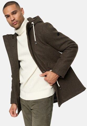 INDICODE JEANS Winter Jacket ' Christof ' in Brown