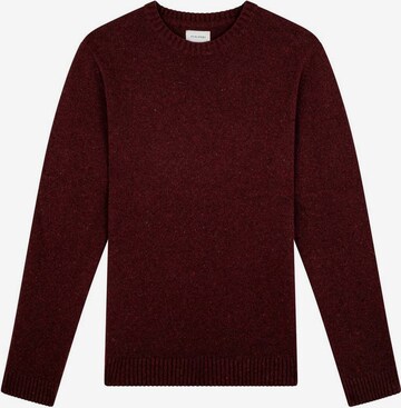 Scalpers Sweater 'Sudoku' in Red: front