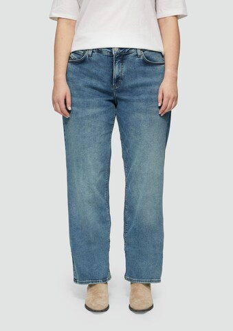 QS Regular Jeans 'Catie' in Blau: Vorderseite