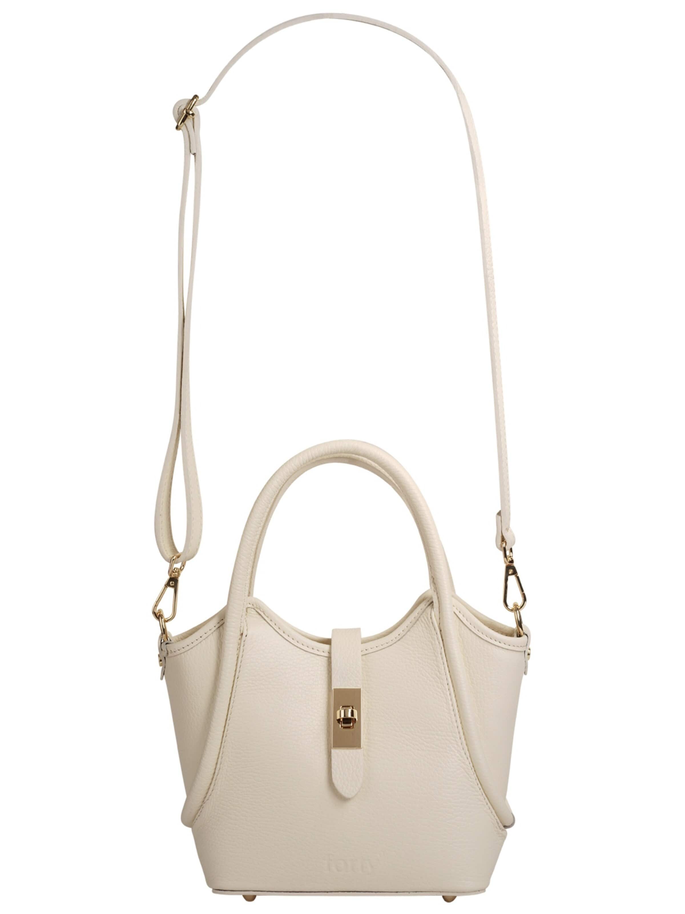 forty° - Bolso de mano 'CALDRINA - S' en beige
