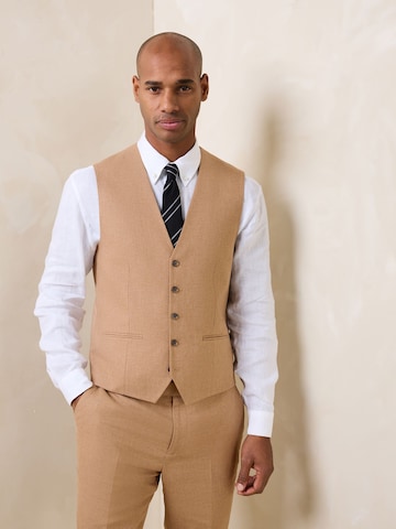 Next Gilet in Bruin: voorkant