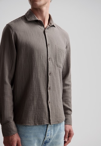 Dstrezzed Regular Fit Hemd 'Axton' in Grau