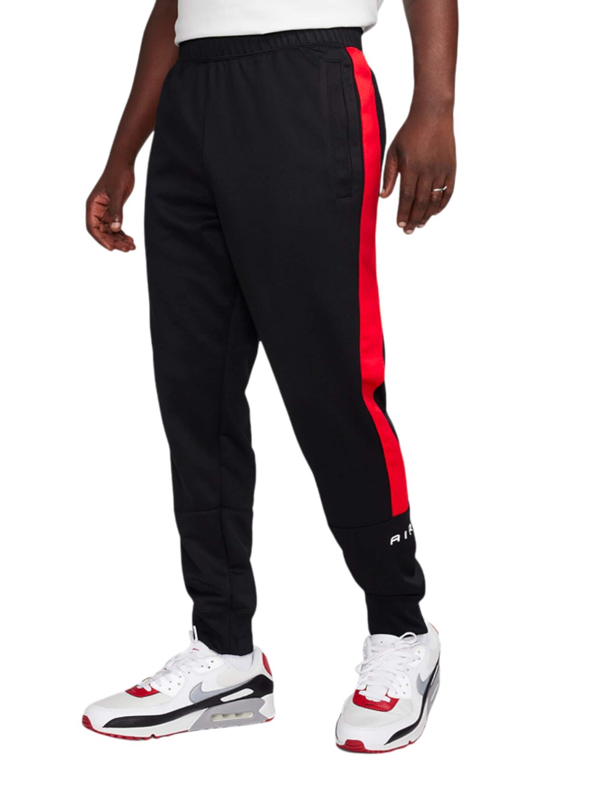 Nike Sportswear Tapered Trousers 'Air' in Black: front