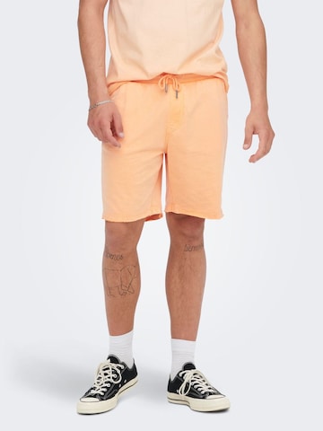 Only & Sons Pants in Orange: front