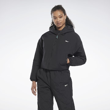 Reebok Sportjacke in Schwarz: predná strana