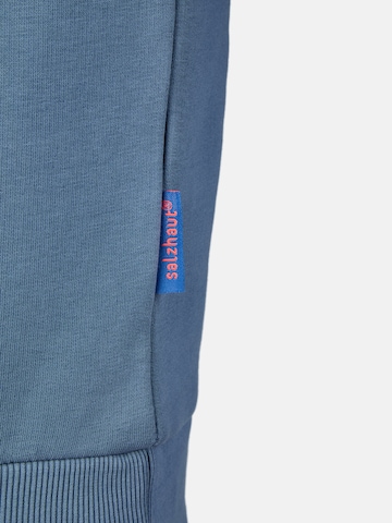 salzhaut Sweatshirt 'Heff' in Blauw