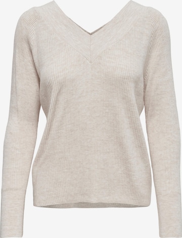 Pull-over 'New Tessa' ONLY en gris : devant