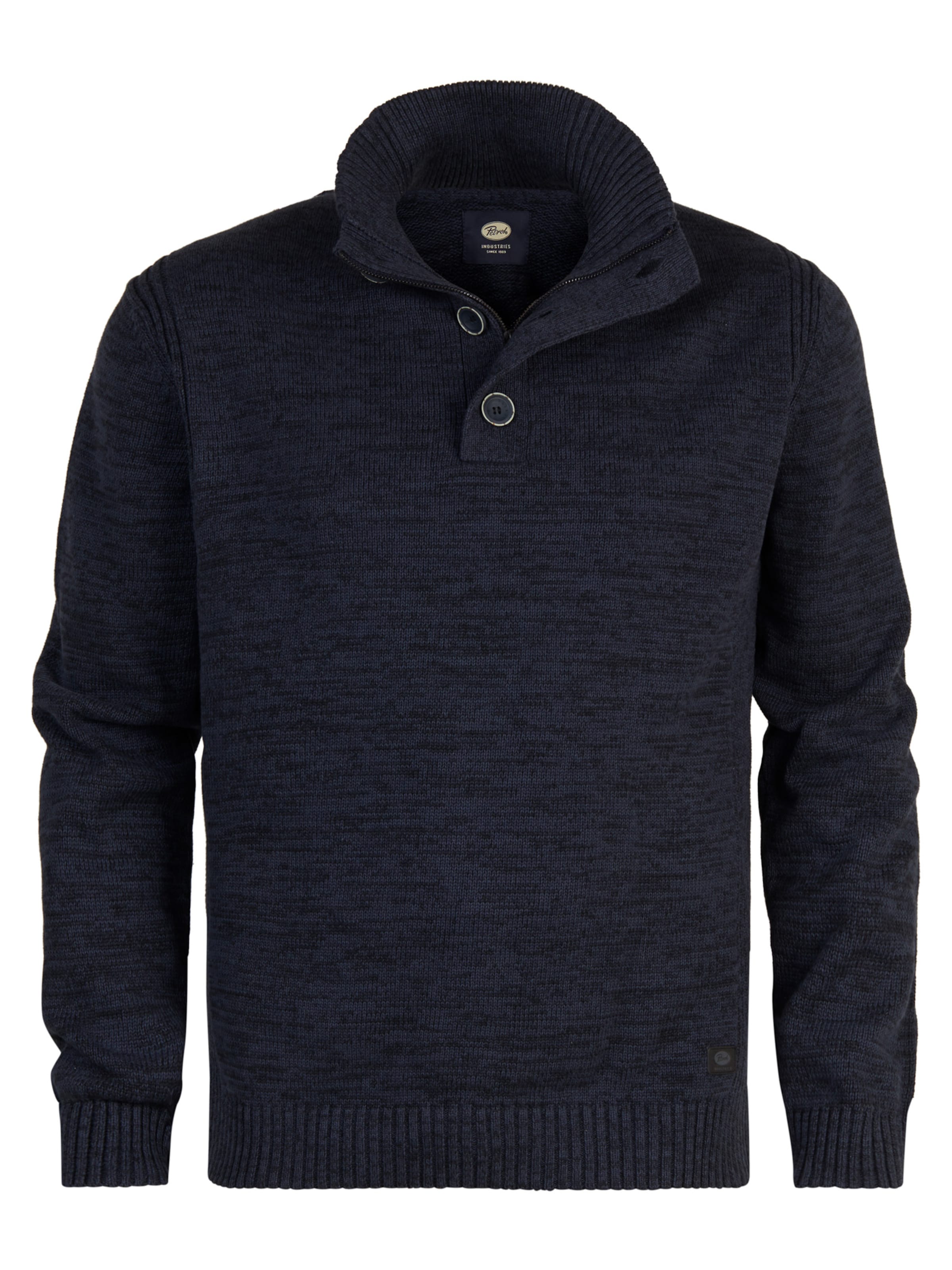 Petrol Industries Sweater Chignik in Marine Blue ABOUT YOU