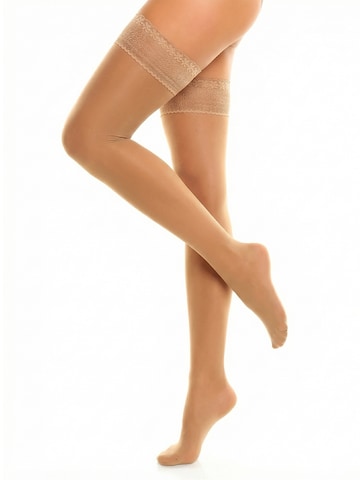 GLAMORY Halterlose Strümpfe 'Vital 70 Halterlose Stützstrümpfe'‌‌‌‌‌‌‌‌‌‌ in Beige: Vorderseite
