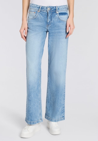 Herrlicher Flared Jeans in Blau: Vorderseite