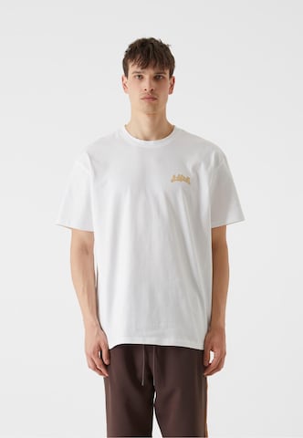 T-Shirt 'Western Motel' Lost Youth en blanc