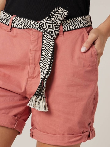 Coupe slim Pantalon Deeluxe en orange