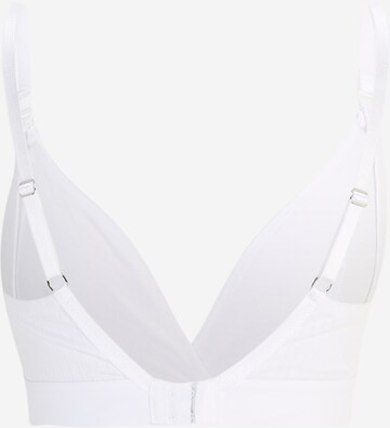 Lindex Maternity Triangle Nursing bra 'Vera' in White