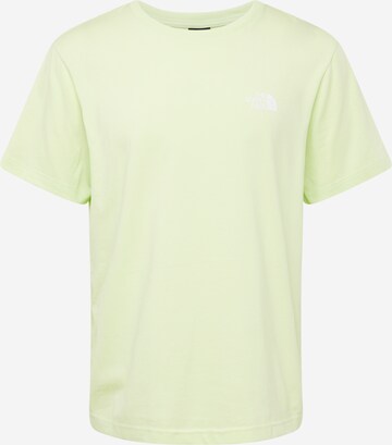 THE NORTH FACE Shirt 'SIMPLE DOME' in Groen: voorkant