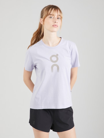 On - Camiseta en lila: frente