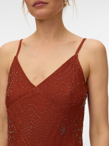 VERO MODA Cocktail Dress 'VMCara' in Brown