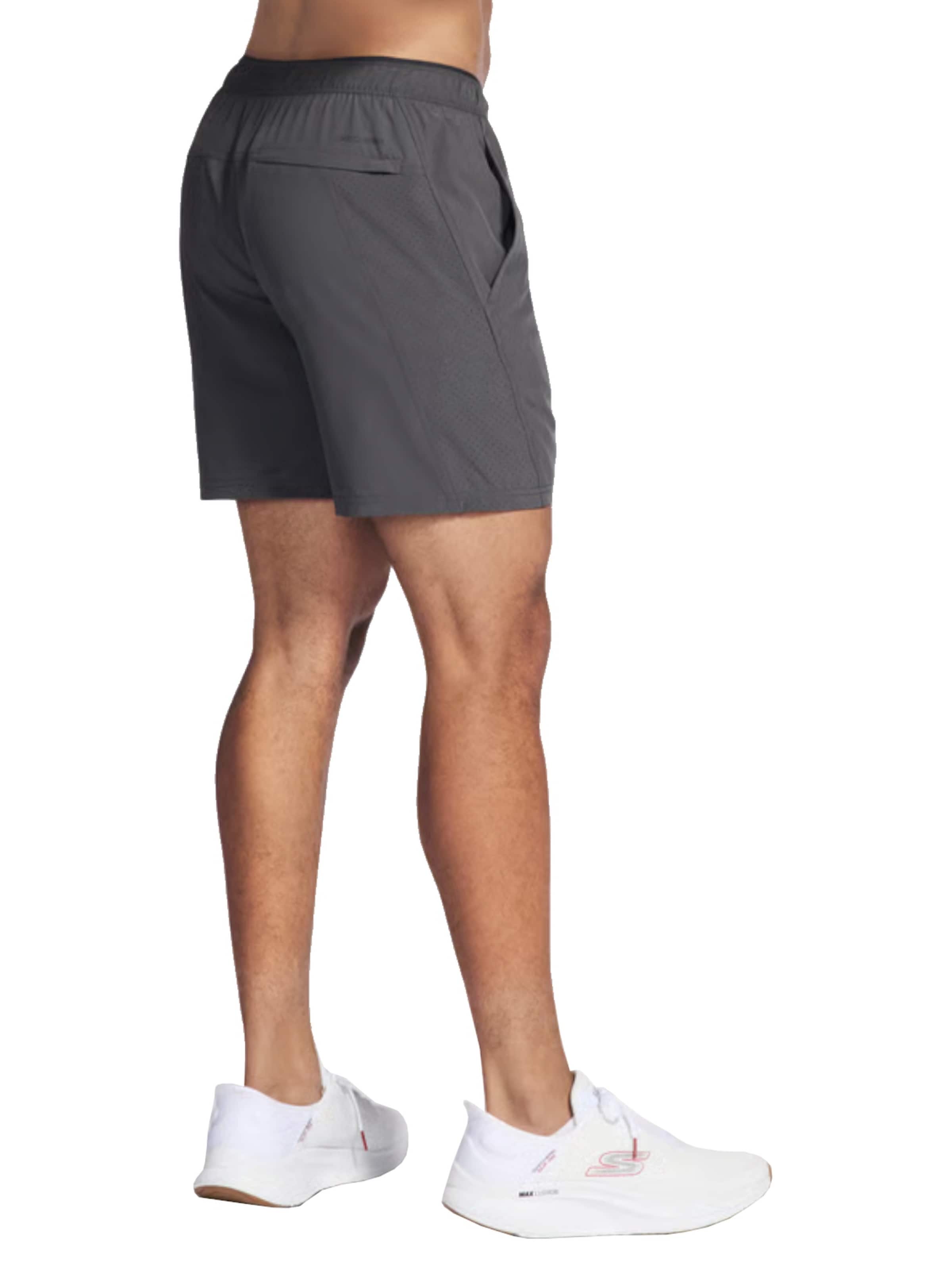 SKECHERS Regular Workout Pants in Black