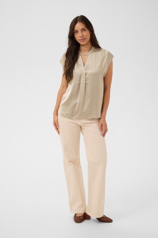 SAINT TROPEZ Blouse in Brown