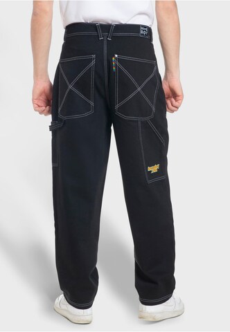 HOMEBOY Loose fit Cargo jeans 'X-tra' in Black
