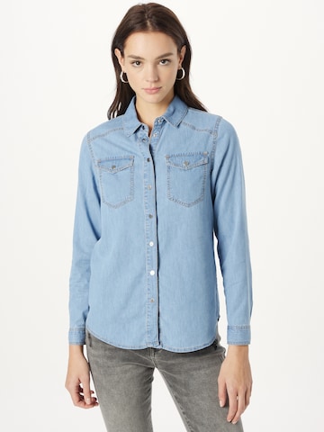 NEW LOOK Blouse 'ABU' in Blauw: voorkant