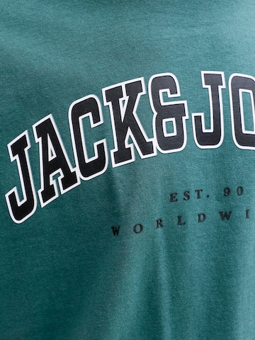Jack & Jones Junior Μπλουζάκι 'JJECaleb' σε πράσινο