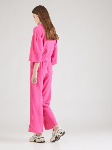 JDY Loose fit Trousers 'THEIS' in Pink