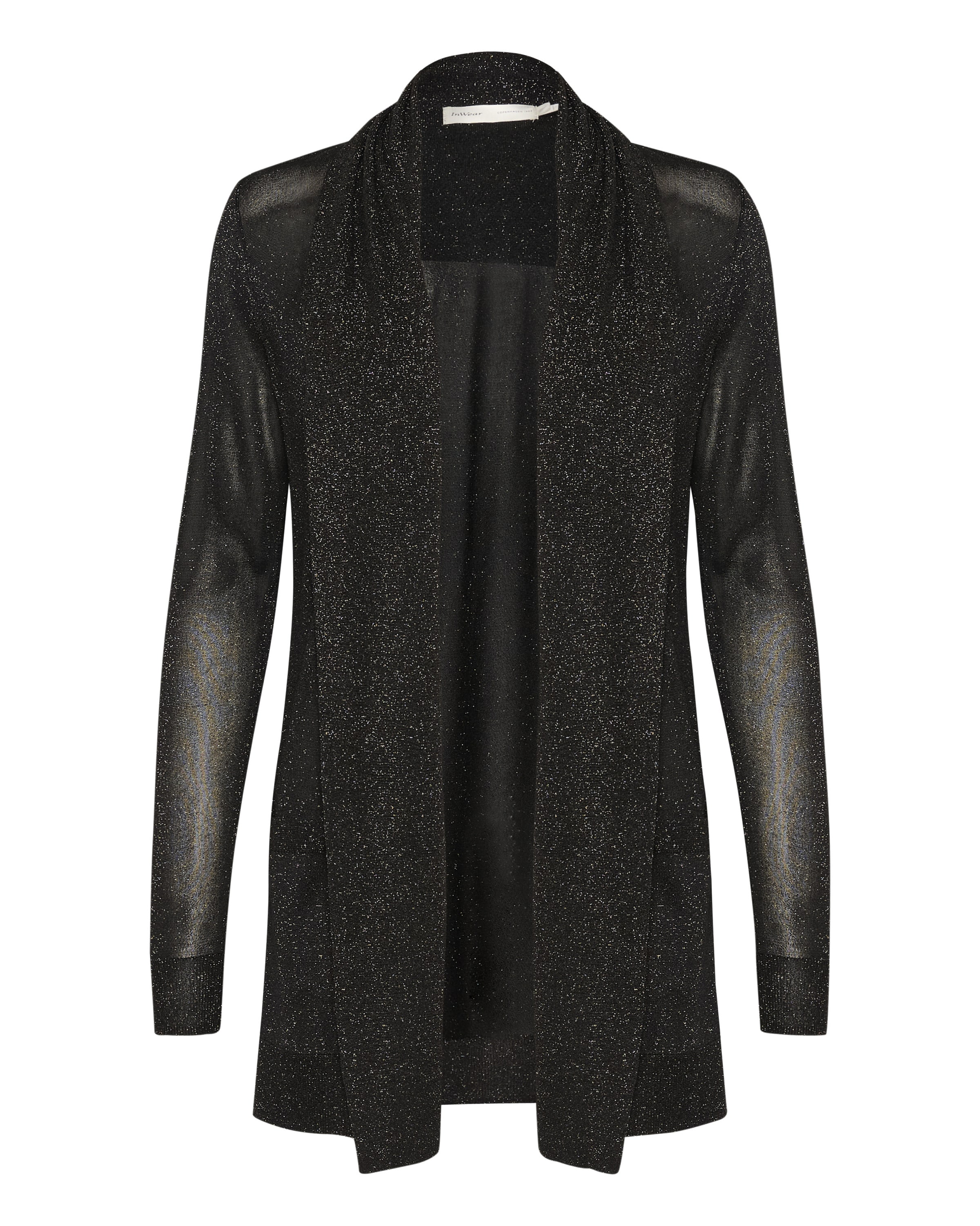 InWear Kardigan – černá: přední strana