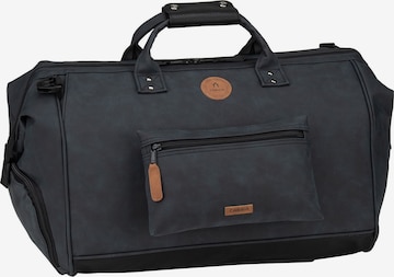 Cabaia Reisetasche 'V2 Vegan Nubuck' in Schwarz: Vorderseite