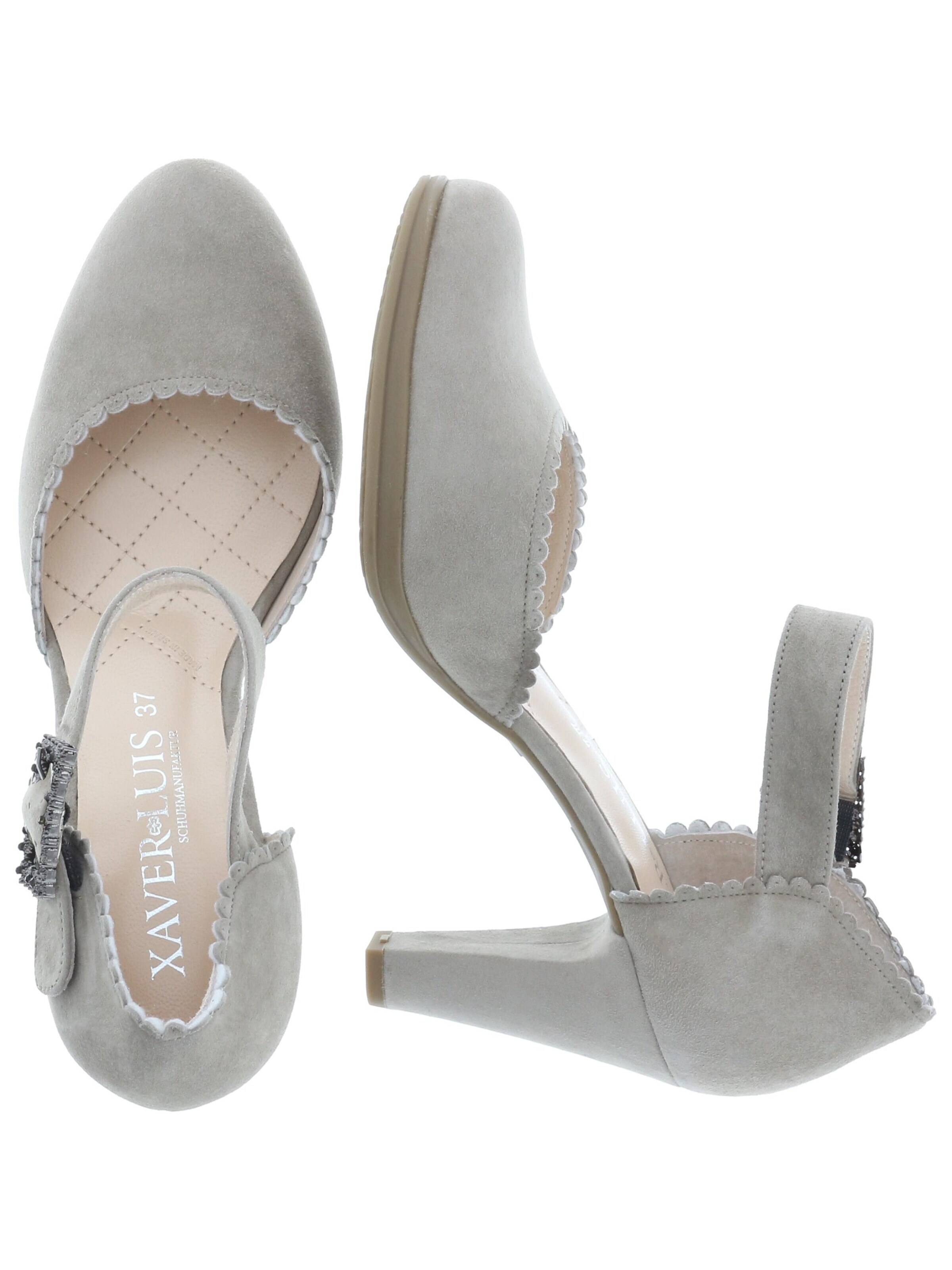 XAVER LUIS Schuhmanufaktur Pumps 'Sofina' in Grey