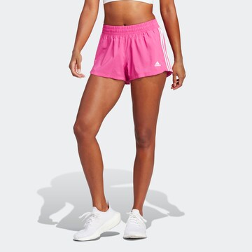 regular Pantaloni sportivi 'Pacer 3-Stripes ' di ADIDAS SPORTSWEAR in rosa