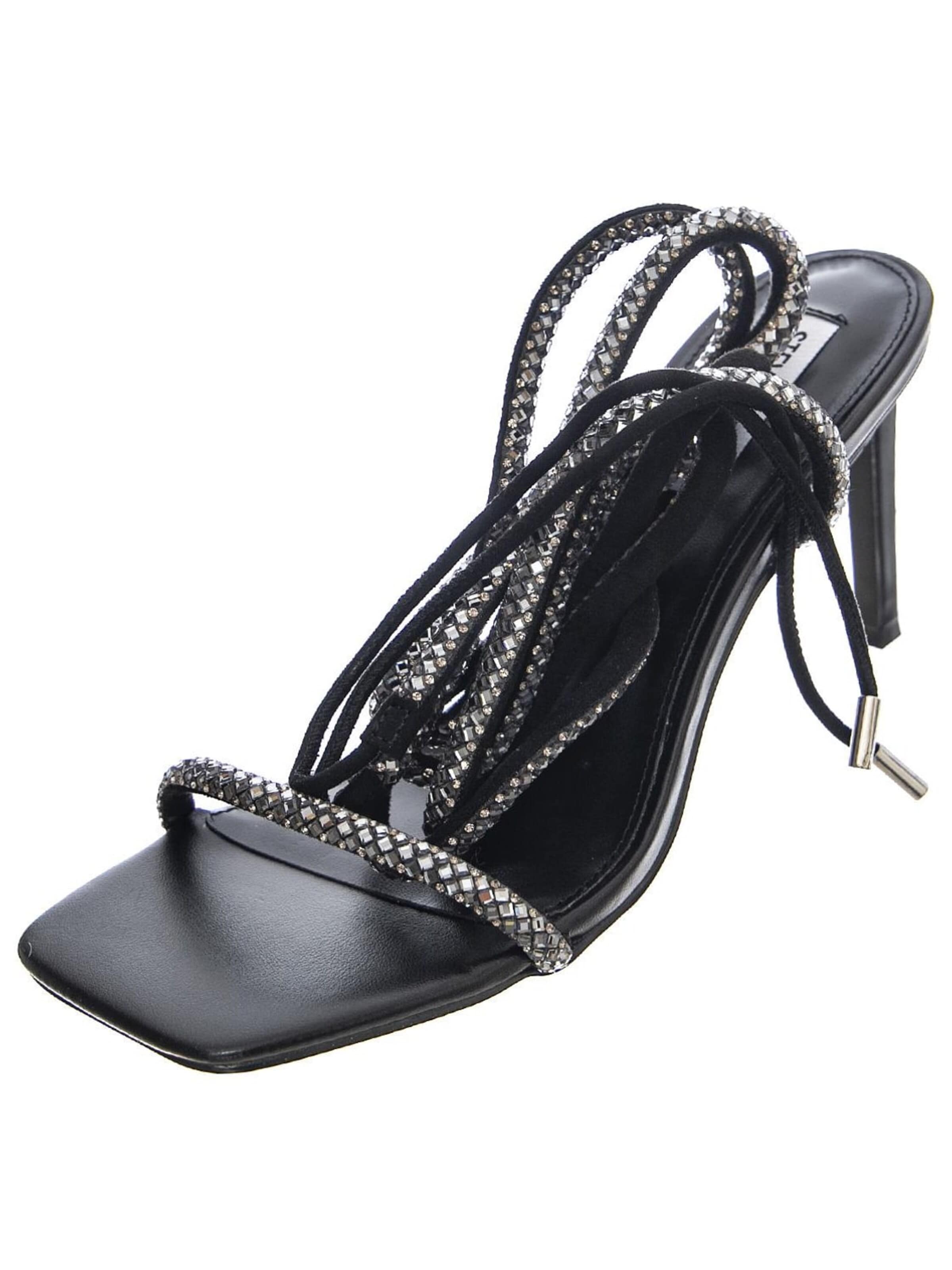 STEVE MADDEN Sandaler 'Womens Enchanter Black Sandals' i sort: forside
