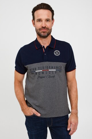 FQ1924 Shirt 'REYNIR' in Blauw: voorkant