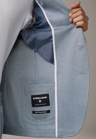 STRELLSON Slim fit Suit Jacket 'Acon ' in Blue