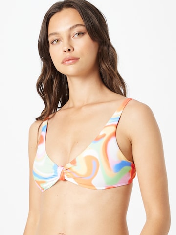 HOLLISTER Triangel Bikinitop in Gemengde kleuren: voorkant