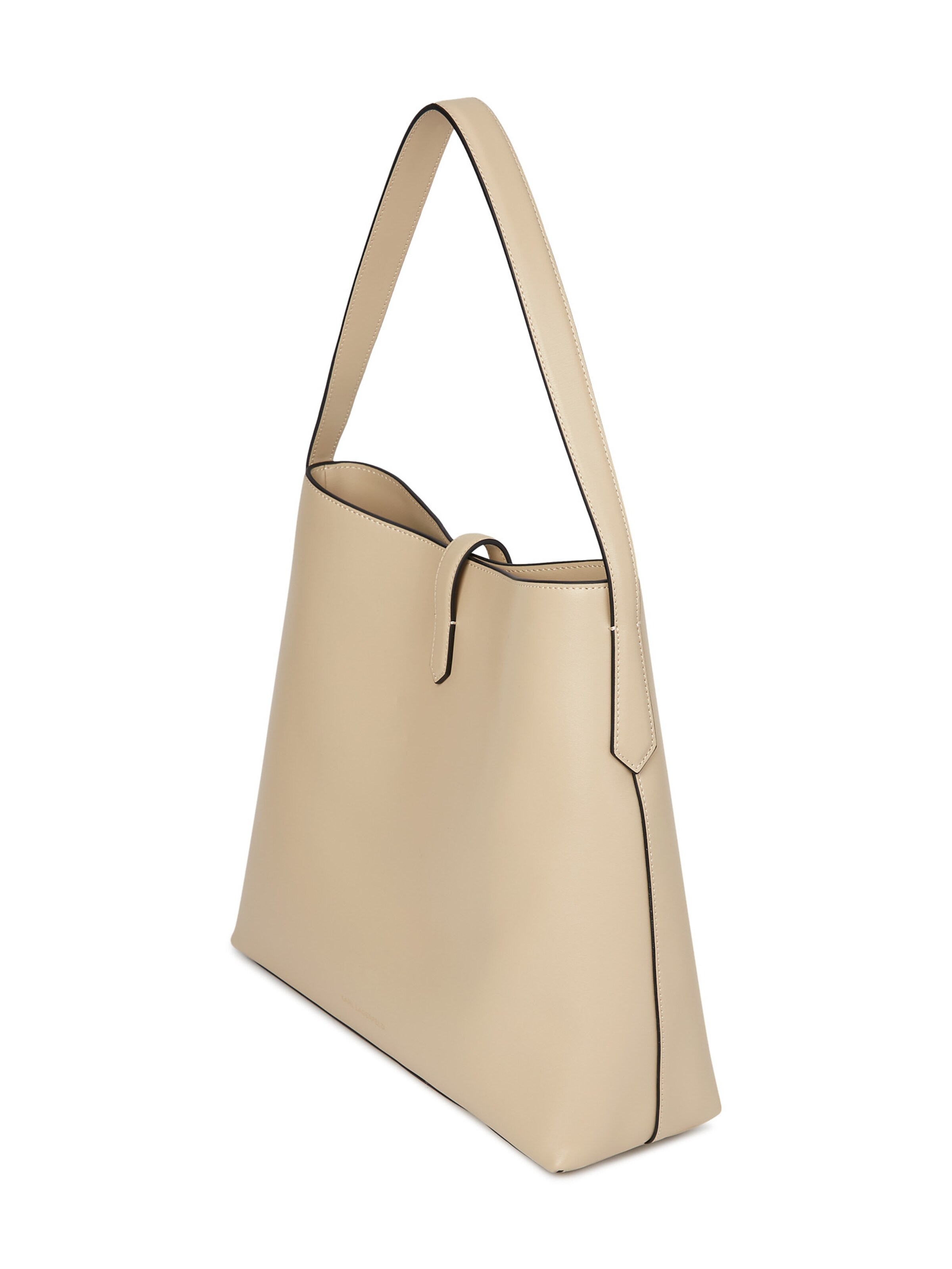 Karl Lagerfeld - Bolso de hombro en beige