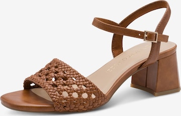 MARCO TOZZI Sandały w kolorze brązowy: przód