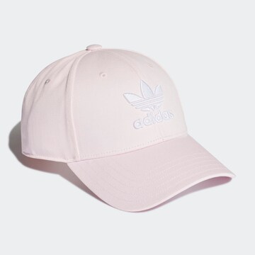 Cappello da baseball 'Trefoil' di ADIDAS ORIGINALS in rosa