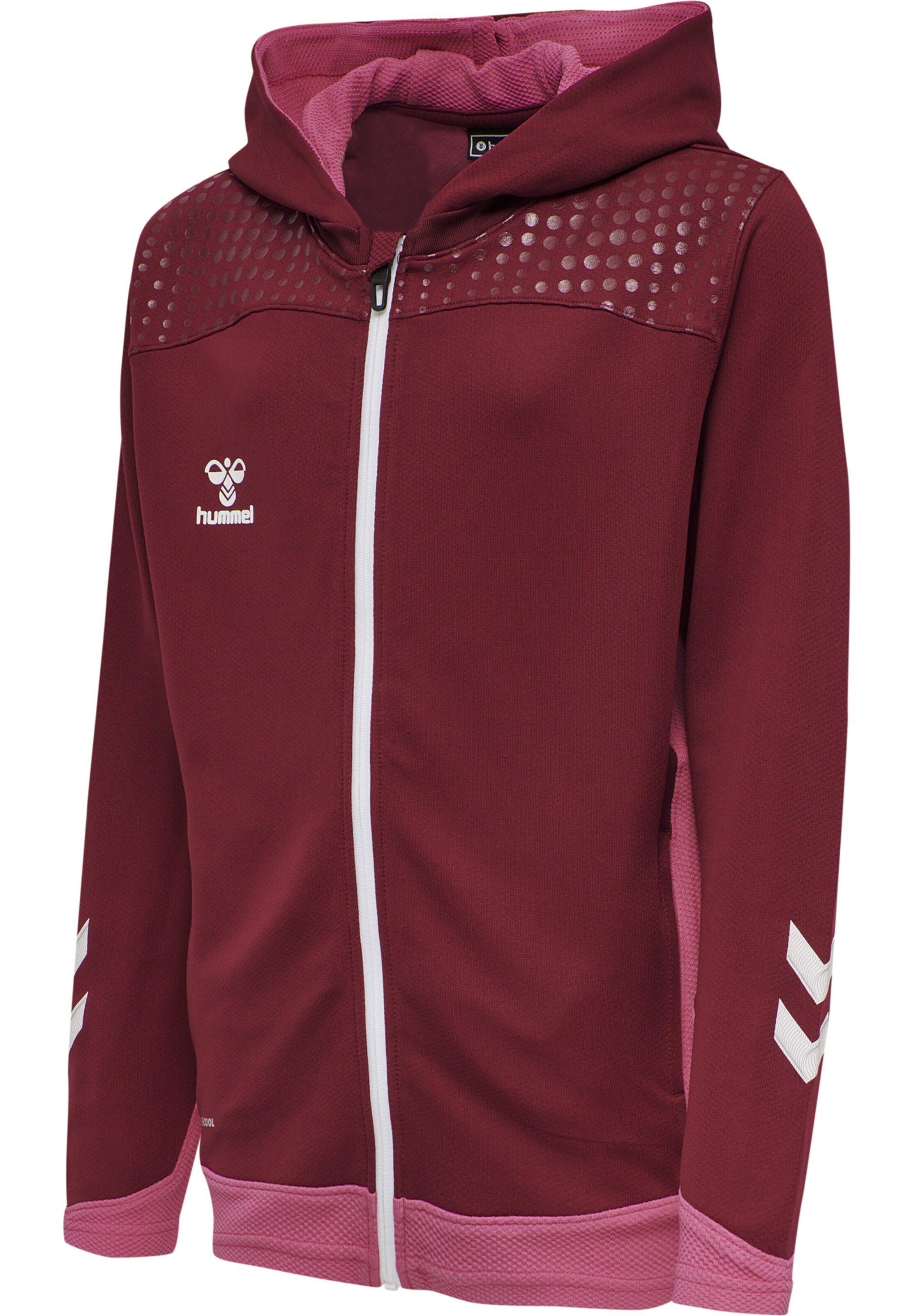 Hummel Sportief sweatvest in Rood