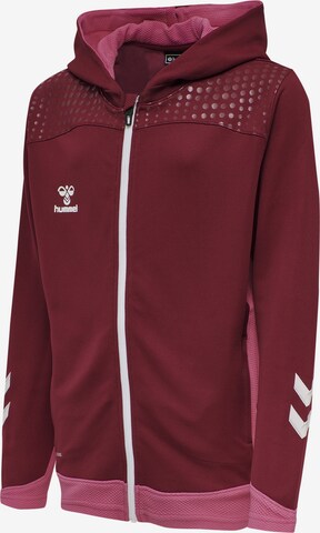 Hummel Sportsweatjacke in Rot